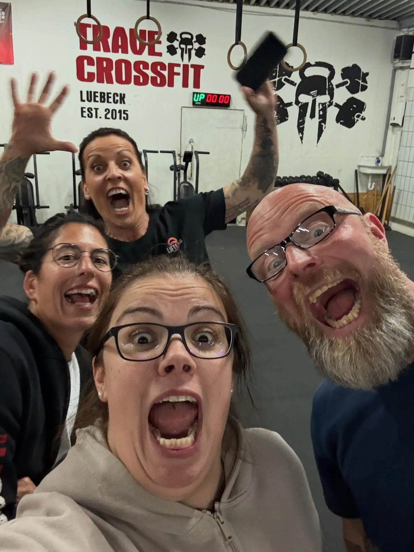 Die Trave CrossFit Community nach dem Training