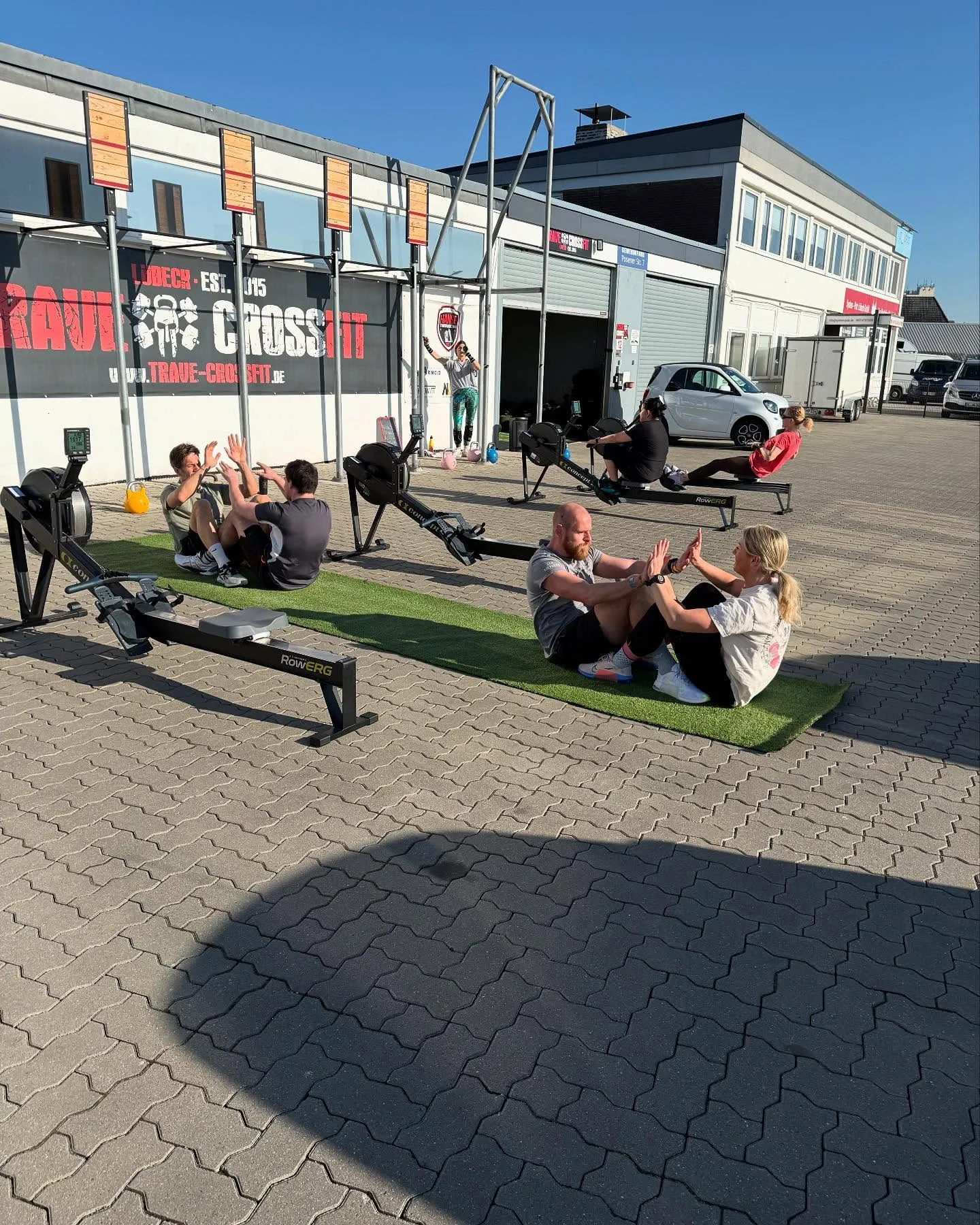 Outdoor-Training vor unserem Studio in Lübeck